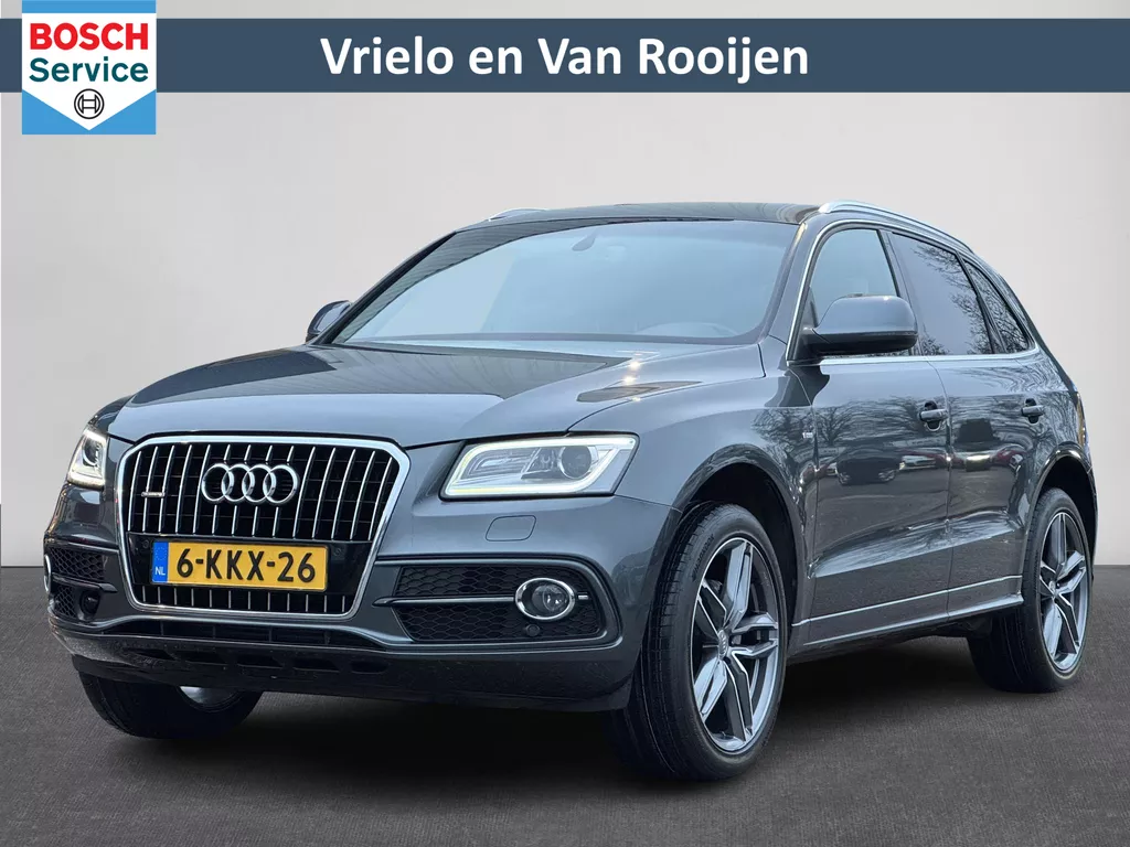 Audi Q5 2.0 TFSI quattro S Edition ACC | Navi | Stoelverw. | Trekhaak | Camera | Leer/Alcantara ( Vestiging - Nieuwegein )