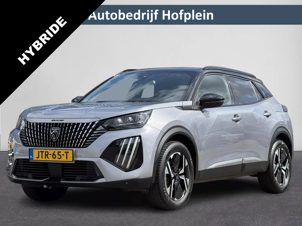 Peugeot 2008 1.2 Hybrid 145 GT | Automaat |145PK | Airco-Ecc | LM-Velgen | PDC | Navigatie | Camera | Cruise | Carplay | DAB | ( Vestiging - Vianen Tel:0347-371248 )