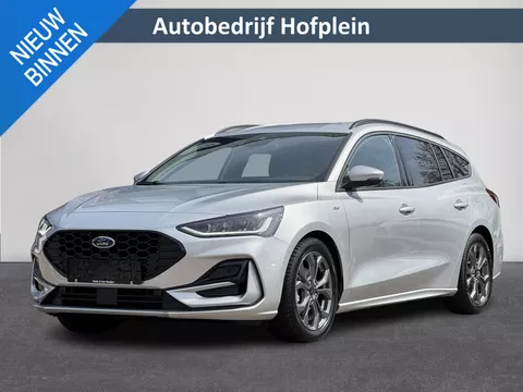 Ford Focus Wagon 1.0 EcoBoost Hybrid ST Line | ACC | Camera | Navi | Carplay | Clima | PDC voor + achter | Lm velgen | ( Vestiging - Vianen, 0347-371248 )