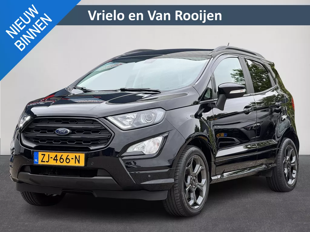 Ford EcoSport 1.0 EcoBoost ST-Line Black | Cruise | Airco | Camera | Navi | Dodehoek detectie | Winter-Pakket | Lm velgen ( Vestiging - Nieuwegein )