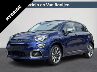 Fiat 500 X Cross 1.5 130pk Hybrid Automaat Sport | Climate Control | Navigatie | LED Verlichting | | Start/Stop Systeem | Parkeer Sensoren | 17" LM-Velgen | Camera | Leer | ( Vestiging - Nieuwgein)