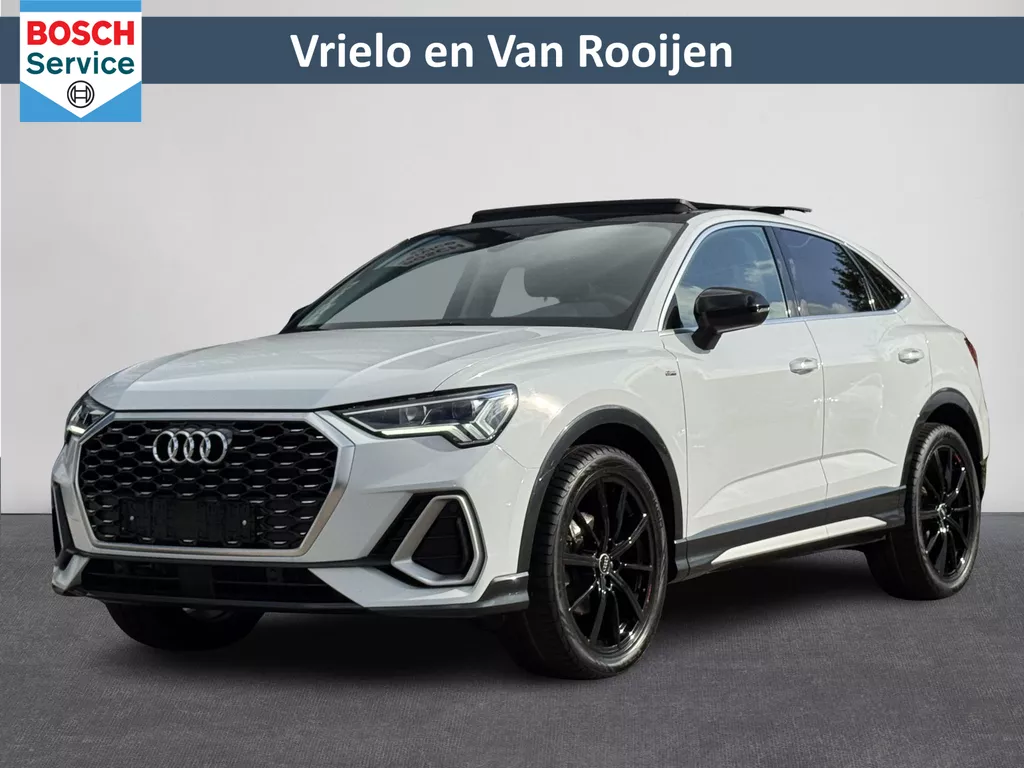 Audi Q3 Sportback 35 TFSI S Edition | Automaat | Cruise | Elektrische ramen | Stoel verwarming | Navi | Pano | ( Vestiging - Nieuwegein ) Audi Q3 Sportback 35 TFSI S Edition | Automaat | Cruise | Elektrische ramen | Stoel verwarming | Navi | Pano | ( Vestiging - Nieuwegein )