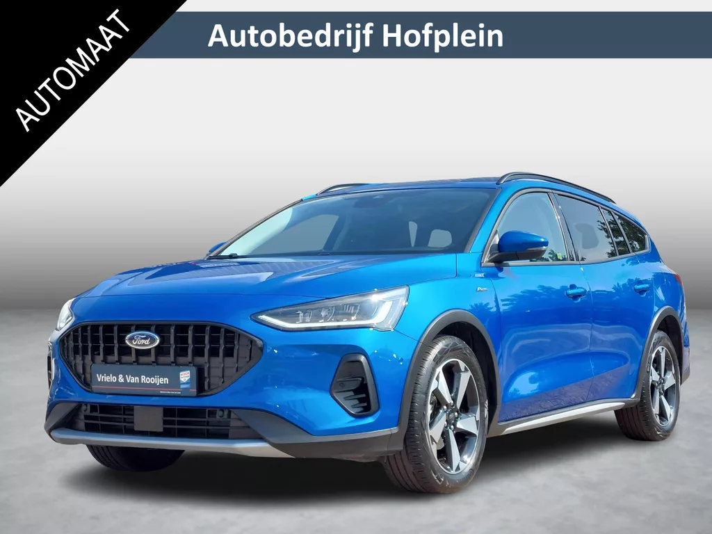 Ford Focus Wagon 1.0 EcoBoost Hybrid Active X 155 PK | Automaat | Navigatie | Airco-Ecc | B&amp;O | Adapt-Cruise | Car play | LM-Velgen | PDC | Camera  ( Vestiging - Vianen Tel: 0347-371248 )